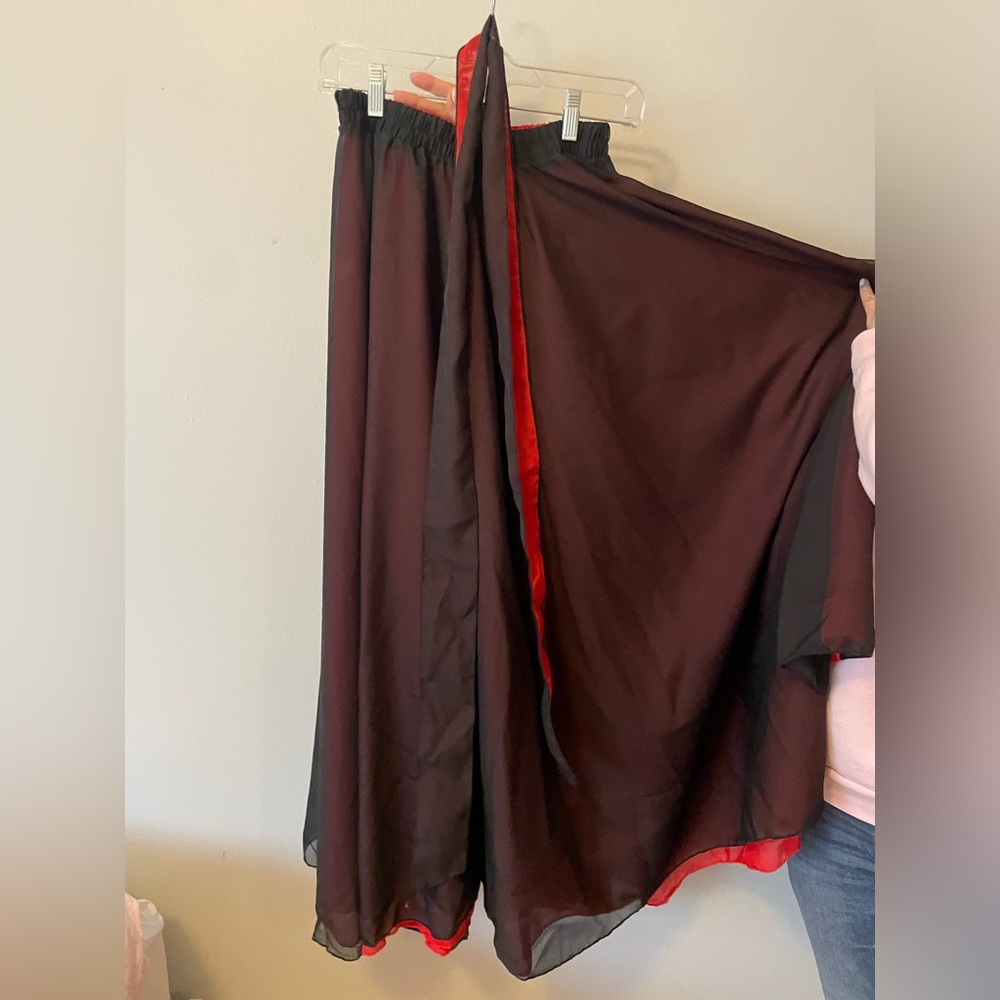 CUSTOM BALLROOM SKIRT TANGO/SPANISH